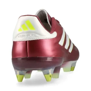 Adidas Copa Pure 2 Elite SG Energy Citrus - Shadow Red/Footwear White/Solar Yellow - Image 6