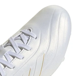 Adidas Copa Pure 2 League FG Day Spark - Footwear White/Gold Metallic Kids - Image 6