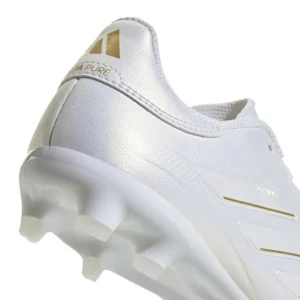 Adidas Copa Pure 2 League FG Day Spark - Footwear White/Gold Metallic Kids - Image 5