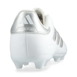 Adidas Copa Pure 2 League FG Pearlized - Footwear White/Silver Metallic Kids - Image 6