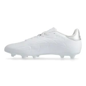 Adidas Copa Pure 2 League FG Pearlized - Footwear White/Silver Metallic Kids - Image 3