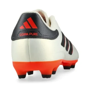 Adidas Copa Pure 2 League FG Solar Energy - Ivory/Core Black/Solar Red Kids - Image 6