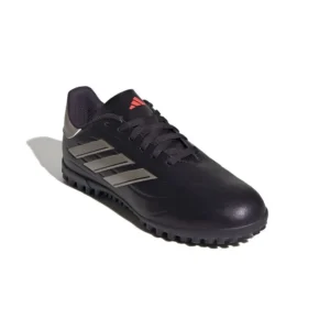 Adidas Copa Pure 2 League TF Vivid Horizon - Aurora Black/Platin Metallic/Turbo - Kids - Image 4