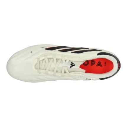 Adidas Copa Pure 2 Pro FG Solar Energy - Ivory/Core Black/Solar Red - Image 4
