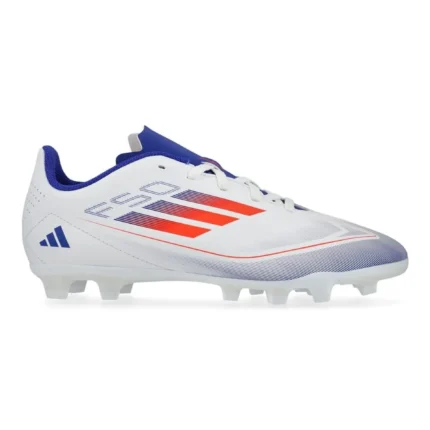 Adidas F50 Club FxG Advancement - Footwear White/Solar Red/Lucid Blue Kids - Image 1
