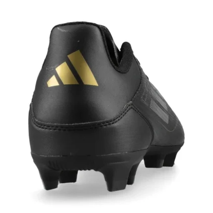Adidas F50 Club FxG Dark Spark - Core Black/Iron Metal/Gold Metallic - Image 6