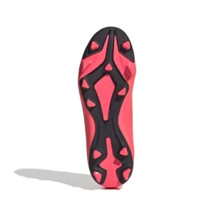 Adidas F50 Club FxG Vivid Horizon - Turbo/Aurora Black/Platin Metallic Kids - Image 2