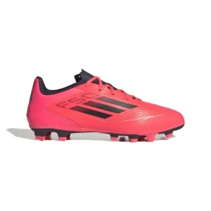 Adidas F50 Club FxG Vivid Horizon - Turbo/Aurora Black/Platin Metallic - Image 1