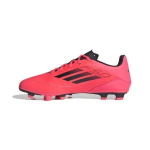 Adidas F50 Club FxG Vivid Horizon - Turbo/Aurora Black/Platin Metallic - Image 3