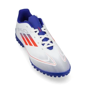 Adidas F50 Club TF Advancement - Footwear White/Solar Red/Lucid Blue Kids - Image 5