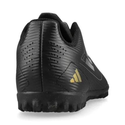 Adidas F50 Club TF Dark Spark - Core Black/Iron Metal/Gold Metallic Kids - Image 6