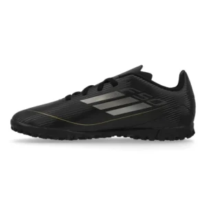 Adidas F50 Club TF Dark Spark - Core Black/Iron Metal/Gold Metallic Kids - Image 3