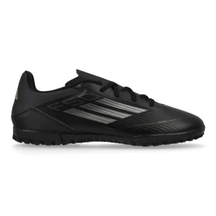 Adidas F50 Club TF Dark Spark - Core Black/Iron Metal/Gold Metallic - Image 1