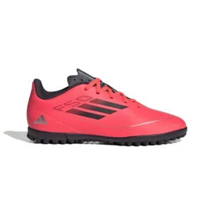 Adidas F50 Club TF Vivid Horizon - Turbo/Aurora Black/Platin Metallic Kids - Image 1