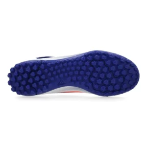 Adidas F50 Club Velcro TF Advancement - Footwear White/Solar Red/Lucid Blue Kids - Image 2