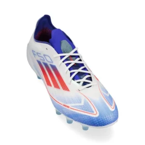 Adidas F50 Elite AG Advancement - Footwear White/Solar Red/Lucid Blue - Image 5