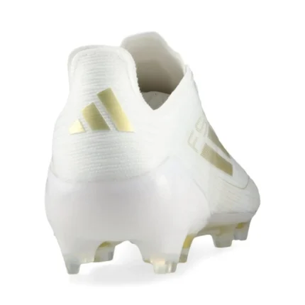 Adidas F50 Elite FG Day Spark - Footwear White/Gold Metallic/Footwear White - Image 6