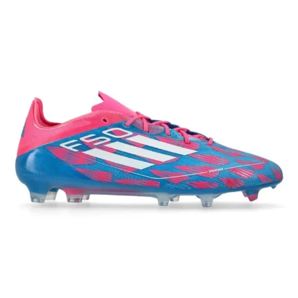 Adidas F50 Elite FG Reemergence - Solar Blue/Footwear White/Solar Pink - Image 1