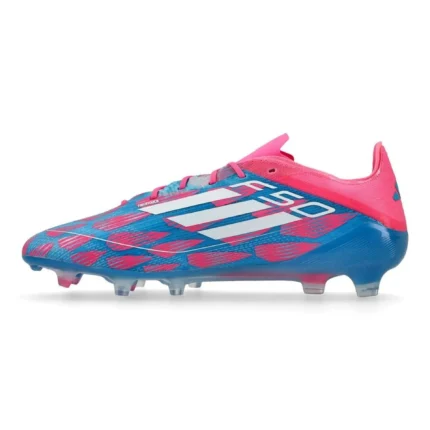 Adidas F50 Elite FG Reemergence - Solar Blue/Footwear White/Solar Pink - Image 3