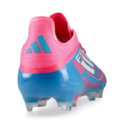 Adidas F50 Elite FG Reemergence - Solar Blue/Footwear White/Solar Pink - Image 5