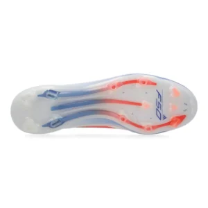 Adidas F50 Elite Laceless FG Advancement - Footwear White/Solar Red/Lucid Blue - Image 2