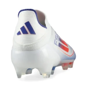 Adidas F50 Elite Laceless FG Advancement - Footwear White/Solar Red/Lucid Blue - Image 6