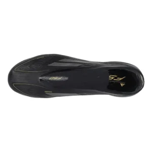 Adidas F50 Elite Laceless FG Dark Spark - Core Black/Iron Metal/Gold Metallic - Image 4