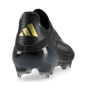Adidas F50 Elite Laceless FG Dark Spark - Core Black/Iron Metal/Gold Metallic - Image 6