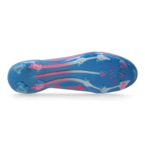 Adidas F50 Elite Laceless FG Reemergence - Solar Blue/Footwear White/Solar Pink - Image 2