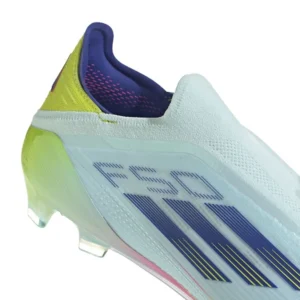Adidas F50 Elite Laceless FG Stellar Icon - Almost Blue/Semi Lucid Blue/Semi Solar Yellow - Image 8