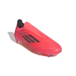 Adidas F50 Elite Laceless FG Vivid Horizon - Turbo/Aurora Black/Platin Metallic - Image 3
