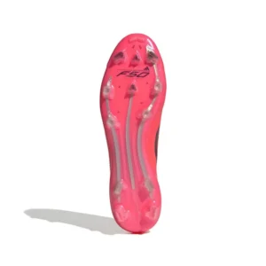 Adidas F50 Elite Laceless FG Vivid Horizon - Turbo/Aurora Black/Platin Metallic - Image 2