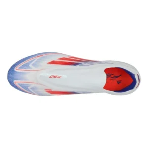 Adidas F50 Elite Laceless SG Advancement - Footwear White/Solar Red/Lucid Blue - Image 4