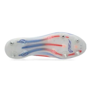 Adidas F50 Elite Laceless SG Advancement - Footwear White/Solar Red/Lucid Blue - Image 2