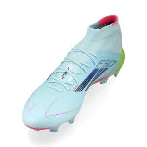 Adidas F50 Elite Mid FG Stellar Icon - Almost Blue/Semi Lucid Blue/Semi Solar Yellow Women - Image 7