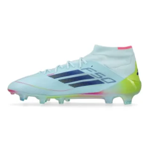 Adidas F50 Elite Mid FG Stellar Icon - Almost Blue/Semi Lucid Blue/Semi Solar Yellow Women - Image 3
