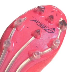 Adidas F50 Elite Mid FG Vivid Horizon - Turbo/Aurora Black/Platin Metallic Women - Image 5