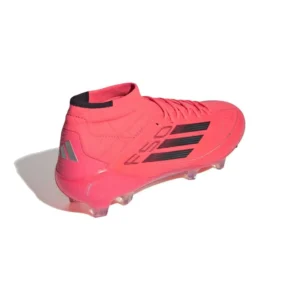 Adidas F50 Elite Mid FG Vivid Horizon - Turbo/Aurora Black/Platin Metallic Women - Image 4