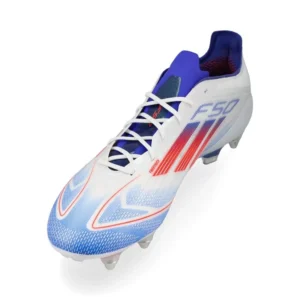Adidas F50 Elite SG Advancement - Footwear White/Solar Red/Lucid Blue - Image 7