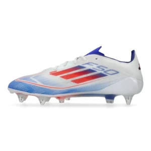 Adidas F50 Elite SG Advancement - Footwear White/Solar Red/Lucid Blue - Image 3