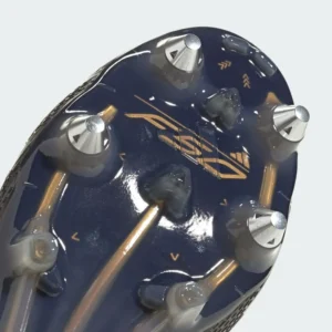 Adidas F50 Elite SG Dark Spark - Core Black/Iron Metal/Gold Metallic - Image 7