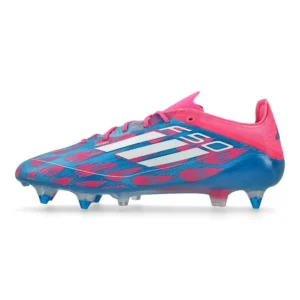 Adidas F50 Elite SG Reemergence - Solar Blue/Footwear White/Solar Pink - Image 3
