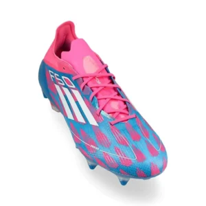 Adidas F50 Elite SG Reemergence - Solar Blue/Footwear White/Solar Pink - Image 5