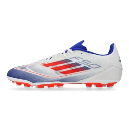 Adidas F50 League 2G/3G AG Advancement - Footwear White/Solar Red/Lucid Blue - Image 3