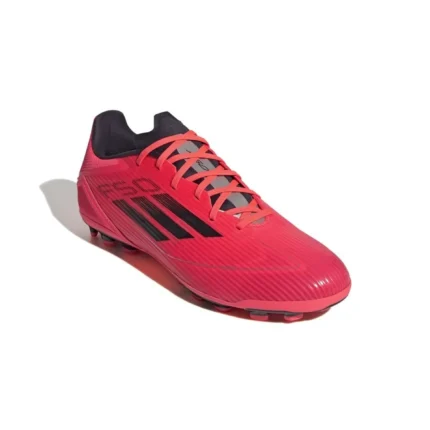Adidas F50 League 2G/3G AG Vivid Horizon - Turbo/Aurora Black/Platin Metallic - Image 4