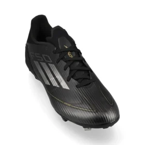 Adidas F50 League FG/AG Dark Spark - Core Black/Iron Metal/Gold Metallic - Image 5