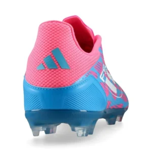 Adidas F50 League FG/AG Reemergence - Solar Blue/Footwear White/Solar Pink - Image 6