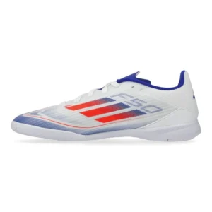 Adidas F50 League IN Advancement - Footwear White/Solar Red/Lucid Blue Kids - Image 3