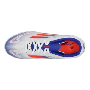 Adidas F50 League IN Advancement - Footwear White/Solar Red/Lucid Blue Kids - Image 4