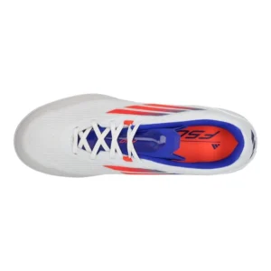 Adidas F50 League IN Advancement - Footwear White/Solar Red/Lucid Blue - Image 4